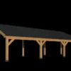 Bergen XL Type 5 Douglas Gedroogd Potdekselplank 980 x 418 x 326 cm - Afbeelding 2