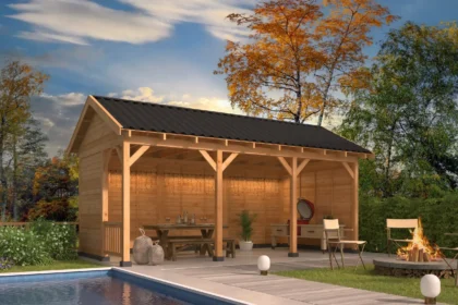 Hamar L Type 6 Douglas Gedroogd Potdekselplank 690 x 395 x 338 cm