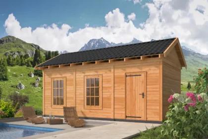 Hamar L Type 8 Douglas Gedroogd Potdekselplank 690 x 395 x 338 cm