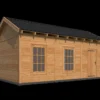 Hamar L Type 8 Douglas Gedroogd Potdekselplank 690 x 395 x 338 cm - Afbeelding 2