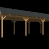 Hamar XL Type 5 Douglas Gedroogd Potdekselplank 990 x 445 x 350 cm - Afbeelding 3