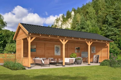 Hamar XL Type 6 Douglas Gedroogd Potdekselplank 990 x 445 x 350 cm