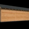 Hamar XL Type 8 Douglas Gedroogd Potdekselplank 990 x 445 x 350 cm - Afbeelding 2
