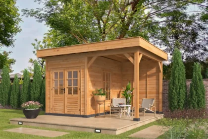 Oslo L type 4 douglas gedroogd potdekselplank 470 x 371 x 272 cm