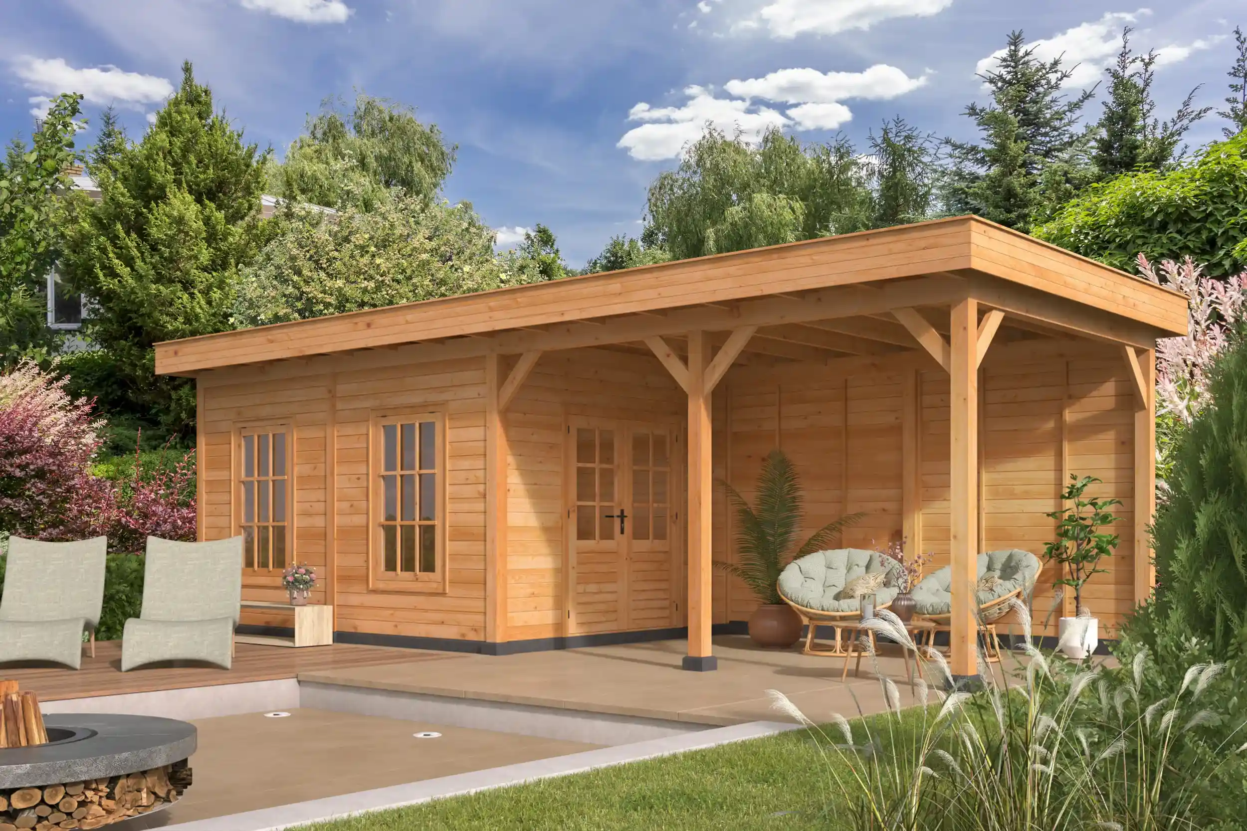 Oslo L type 11 douglas gedroogd potdekselplank 895 x 371 x 272 cm