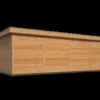 Oslo L type 12 douglas gedroogd potdekselplank 895 x 371 x 272 cm - Afbeelding 3