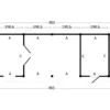 Oslo L type 12 douglas gedroogd potdekselplank 895 x 371 x 272 cm - Afbeelding 2