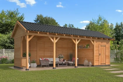 Hamar L Type 10 Douglas Gedroogd Potdekselplank 900 x 395 x 338 cm