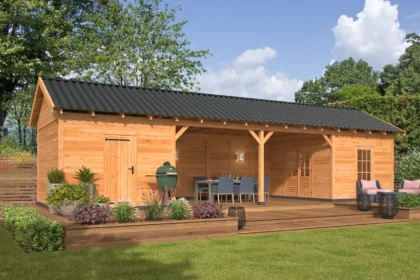 Hamar XL Type 12 Douglas Gedroogd Potdekselplank 1300 x 445 x 350 cm