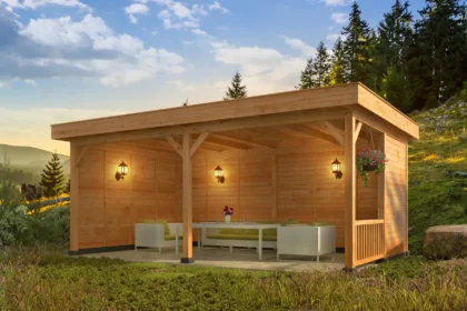 Oslo XL type 3 douglas gedroogd potdekselplank 670 x 430 x 272 cm