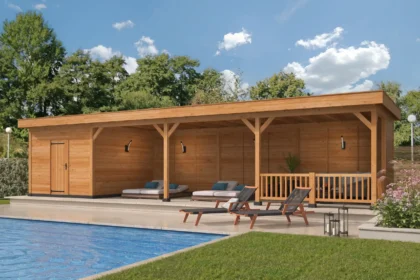 Oslo XL type 10 douglas gedroogd potdekselplank 1292 x 430 x 272 cm