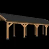 Bergen L Type 9 Douglas Gedroogd Potdekselplank 880 x 318 x 281 cm - Afbeelding 4