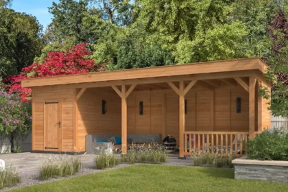 Oslo L type 10 douglas gedroogd potdekselplank 895 x 371 x 272 cm