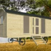 Circuswagen Barby | 19mm | 600 x 240 x 325 cm | vuren onbehandeld | excl. onderstel - Afbeelding 4