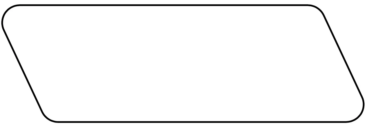 Thermoline ayous hardhout rhombus profiel thermisch gemodificeerd, geschaafd, 1.8 x 6.8 cm - Afbeelding 2