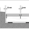 PuraShield composiet vlonderplank clipsysteem, semi-massief, Dark Grey, 2.3 x 13.8 cm - Afbeelding 4