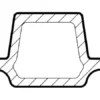 PuraTech 30 composiet gevelbekleding Light Grey, 3.3 x 17 cm - Afbeelding 2