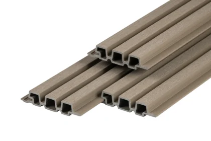 PuraTech 30 composiet gevelbekleding Light Grey, 3.3 x 17 cm