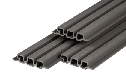 PuraTech 30 composiet gevelbekleding Dark Grey, 3.3 x 17 cm