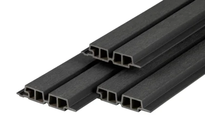 PuraTech 55 composiet gevelbekleding Ebony Black, 3.3 x 17 cm