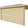 Blokhut - Tuinhuis Bertil | schilddak | 44 mm | 300 x 300 x 292 cm | vuren - Afbeelding 7