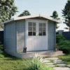 Blokhut - Tuinhuis Bjarni | zadeldak | 28 mm | 300 x 250 x 248 cm | vuren - Afbeelding 2