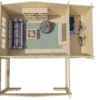 Blokhut - Tuinhuis Coventry | zadeldak | 58 mm | 590 x 340 x 263 cm | vuren - Afbeelding 5