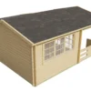 Blokhut - Tuinhuis Coventry | zadeldak | 58 mm | 590 x 340 x 263 cm | vuren - Afbeelding 4