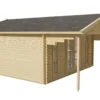 Blokhut - Tuinhuis Emiel | zadeldak | 44 mm | 500 x 500 x 290 cm | vuren - Afbeelding 2