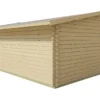 Blokhut - Tuinhuis Helle | zadeldak | 44 mm | 600 x 600 x 263 cm | vuren - Afbeelding 5