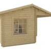 Blokhut - Tuinhuis Johan | zadeldak | 34 mm | 500 x 410 x 264 cm | vuren - Afbeelding 6