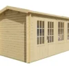 Blokhut - Tuinhuis Justine | zadeldak | 40 mm | 500 x 250 x 243 cm | vuren - Afbeelding 6