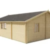 Blokhut - Tuinhuis Kay | zadeldak | 70 mm | 595 x 800 x 310 cm | vuren - Afbeelding 4