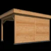 Oslo L type 2 douglas gedroogd potdekselplank 470 x 371 x 272 cm - Afbeelding 3