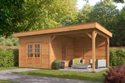 Oslo XL type 4 douglas gedroogd potdekselplank 670 x 430 x 272 cm