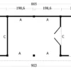 Hamar L Type 12 Douglas Gedroogd Potdekselplank 900 x 395 x 338 cm - Afbeelding 4