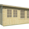 Blokhut - Tuinhuis Shannon | zadeldak | 40 mm | 450 x 250 x 239 cm | vuren - Afbeelding 5
