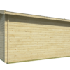 Blokhut - Tuinhuis Shannon | zadeldak | 40 mm | 450 x 250 x 239 cm | vuren - Afbeelding 3