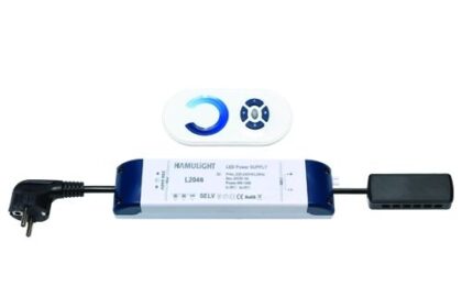 Trafo / verdeler incl. afstandbediening voor 12 spots / wandlampen